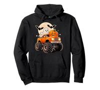 Monster Truck Ghost Pumpkin Halloween For Men Women Kids Pullover Hoodie