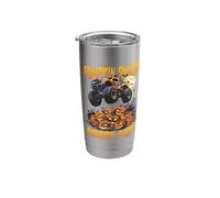 Monster Truck Halloween Pumpkin Smash, Monster Bash! Stainless Steel Insulated Tumbler