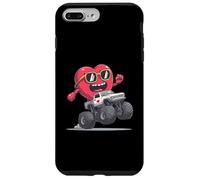 Monster Truck Heart 4 Wheel Offroad Valentine's Day Case for iPhone 7 Plus/8 Plus