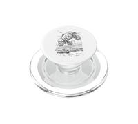 Monster Truck Jumping And Crushing Cars PopSockets PopGrip for MagSafe