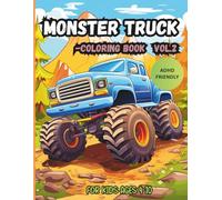 Monster Truck Mayhem - Vol.2: Extreme Coloring Action for Big Truck Fans!
