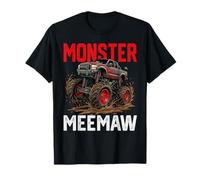 Monster Truck Meemaw Family Matching Offroad Mud Racing T-Shirt