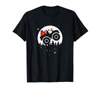 Monster Truck Pajama Christmas T-Shirt