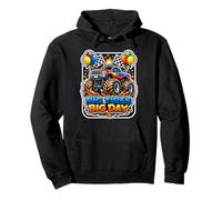 Monster Truck Rally Birthday Celebration Pullover Hoodie