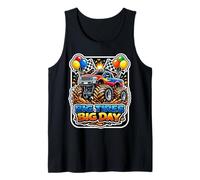 Monster Truck Rally Birthday Celebration Tank Top