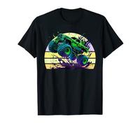 Monster Truck Rolling - Vintage Retro Trucks T-Shirt