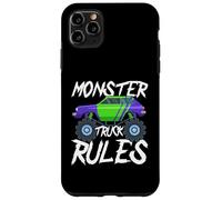 Monster Truck Rules Graphic Design for Kids Case for iPhone 11 Pro Max