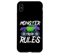 Monster Truck Rules Graphic Design for Kids Case for iPhone XS Max