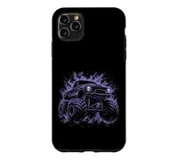 Monster Truck Smokey Design Purple Aura Case for iPhone 11 Pro Max