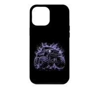 Monster Truck Smokey Design Purple Aura Case for iPhone 12 Pro Max