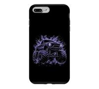 Monster Truck Smokey Design Purple Aura Case for iPhone 7 Plus/8 Plus