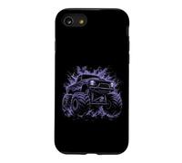 Monster Truck Smokey Design Purple Aura Case for iPhone SE (2020) / 7/8