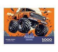 Monster Truck Ultra Truck 1000 Piece Puzzles Age 14+ for Adults Car Whimsical Challenge Colourful Creativity Gift Giving 100% Recycled Cardboard Jumbo 70x50cm/1000pcs
