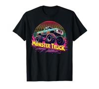 Monster Trucks Are My Jam Vintage Monster Truck Kids T-Shirt