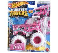 Monster Trucks Barbie Ultimate Camper, Includes Connect and Crash Car