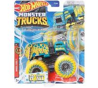 Monster Trucks Will Trash It All Garbage Truck (1:64 Scale) Yellow