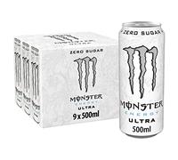 Monster Ultra Energy Drink Zero Sugar, 9 x 500 ml