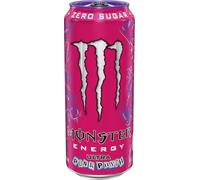 Monster Ultra Punk Punch Flavoured Zero Sugar Energy Drink 473ml (Pack of 12)