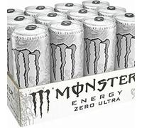 (Monster Ultra White 355ML X 12 PACK - SMALL CAN) Wholesale Drinks, Bulk Cases of Soft Drinks, Monster, Fanta, Coke, Pepsi and More Beverage
