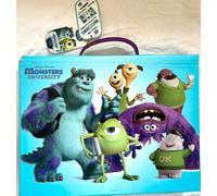 Monster university sulley 58 pc kit colouring carry case set school