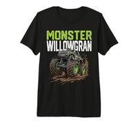 Monster WILLOWGRAN Truck Mothers Day Family Matching Premium T-Shirt