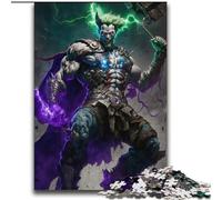 Monster with A Hammer Jigsaw Puzzles for Adults Teenagers Jigsaws Puzzle, for Educational Game Challenge Toy Birthday Present, Gifts, Wall Art (70x100cm)