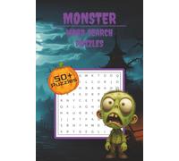 Monster Word Search Puzzle Book: Word Searches with Easy-to-Read Print about Monsters, Creatures, Beasts, Legends, and More; 6 x 9 Inches, 110 Pages; ... Gift for Vacations, Holidays, and Relaxing