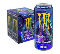 Monster Zero Sugar Lewis Hamilton Energy Drink 4X500ml