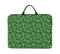 Monstera Deliciosa Banana Palm Print Laptop Case Sleeve Notebook Protector Bag For School And Office Travel Business