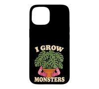Monstera Deliciosa I Grow Monsters Plant Lover Case for iPhone 15