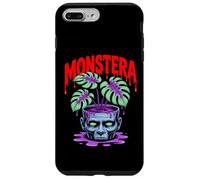 Monstera Gothic Skull Planter Creepy Houseplant Case for iPhone 7 Plus/8 Plus