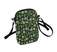 Monstera Leaf Bag Monstera Leaves Crossbody Bag Tropical Leaf Gift Plant Lover Gift (Monstera Leaf B UK)
