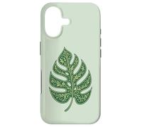 Monstera Leaf Ornament with Floral Structure Nature Symbol Case for iPhone 17