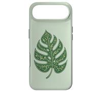 Monstera Leaf Ornament with Floral Structure Nature Symbol Case for iPhone Air