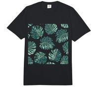 Monstera Leaves Pattern Tropical Plant Leaf Comfort Colors Adult Heavyweight T-Shirt
