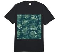 Monstera Leaves Pattern Tropical Plant Leaf Comfort Colors Adult Heavyweight T-Shirt