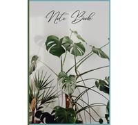 Monstera Notebook 222 Pages Lined - 6x9 Plant Lover Journal, Tropical Leaf Softcover, Aesthetic Houseplant Diary for Women/Men, Bullet Journaling, ... Lined Notebook for Writing, Work, Life!