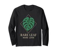 Monstera Obliqua Rare Plant Collector Leaf Lover Indoor Gift Long Sleeve T-Shirt