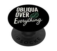 Monstera Obliqua Rare Plant Collector Leaf Lover Indoor Gift PopSockets Adhesive PopGrip