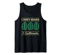 Monstera Obliqua Rare Plant Collector Leaf Lover Indoor Gift Tank Top