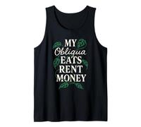 Monstera Obliqua Rare Plant Collector Leaf Lover Indoor Gift Tank Top