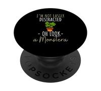 Monstera Plant Lover Monstera Houseplant Botanical Design PopSockets Adhesive PopGrip