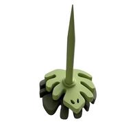 Monstera Plant Spinner, Tangle-Free Yarn Rotation Holder, S-titch Markers, 10x11.5x17.5cm, Prevents Tangling, Stable & Secure for Spool Knitting Sewing Crafts Arts Adults Beginners Crocheters Travel