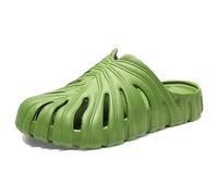 Monstera Slippers, 2023 New Adult Anti-slip Monstera Slippers, Unisex Indoor And Outdoor (Green, numeric_4_point_5)