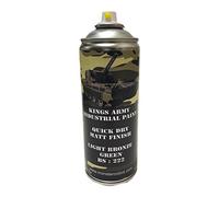 Monstercolors Kings Army Light Bronze Green Bs-222 Military Matt Spray Paint 400ml Military Vehicle Paint, Airsoft, Paintball, Model Maker Paint, Fishing