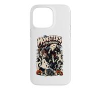 Monsters After Midnight Classic Gothic Halloween Party Case for iPhone 14 Pro Max