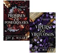 Monsters and Muses Series 2 Books Collection Set By Sav R. Miller (Promises and Pomegranates & Vipers and Virtuosos)