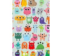 MONSTERS - Classic Lined Notebook - Durable Journal for Writing, Planning, and Organization - Ruled Pages for Neat Notes - Ideal for Students, ... and Journaling - Portable and Stylish Design