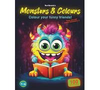 Monsters & Colours: a kids’ coloring adventure with funny fantasy creatures