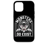 Monsters Do Exist Tshirt Men Women GYM Gothic Scary Horror Case for iPhone 12/12 Pro